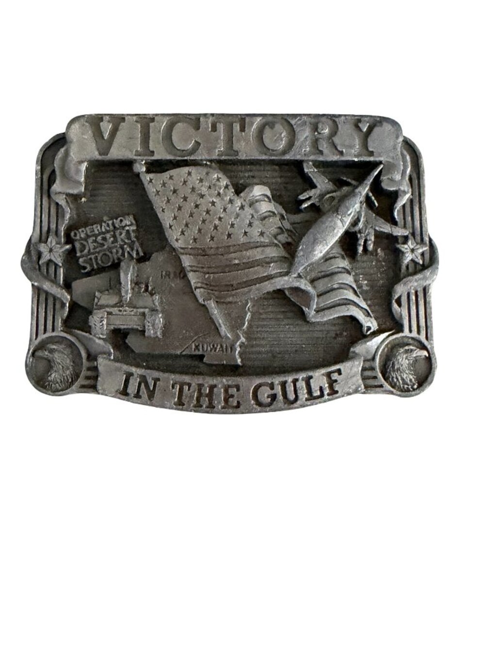 1991 Victory In The Gulf Operation Desert Storm Limited Edition Belt Buckle 5931